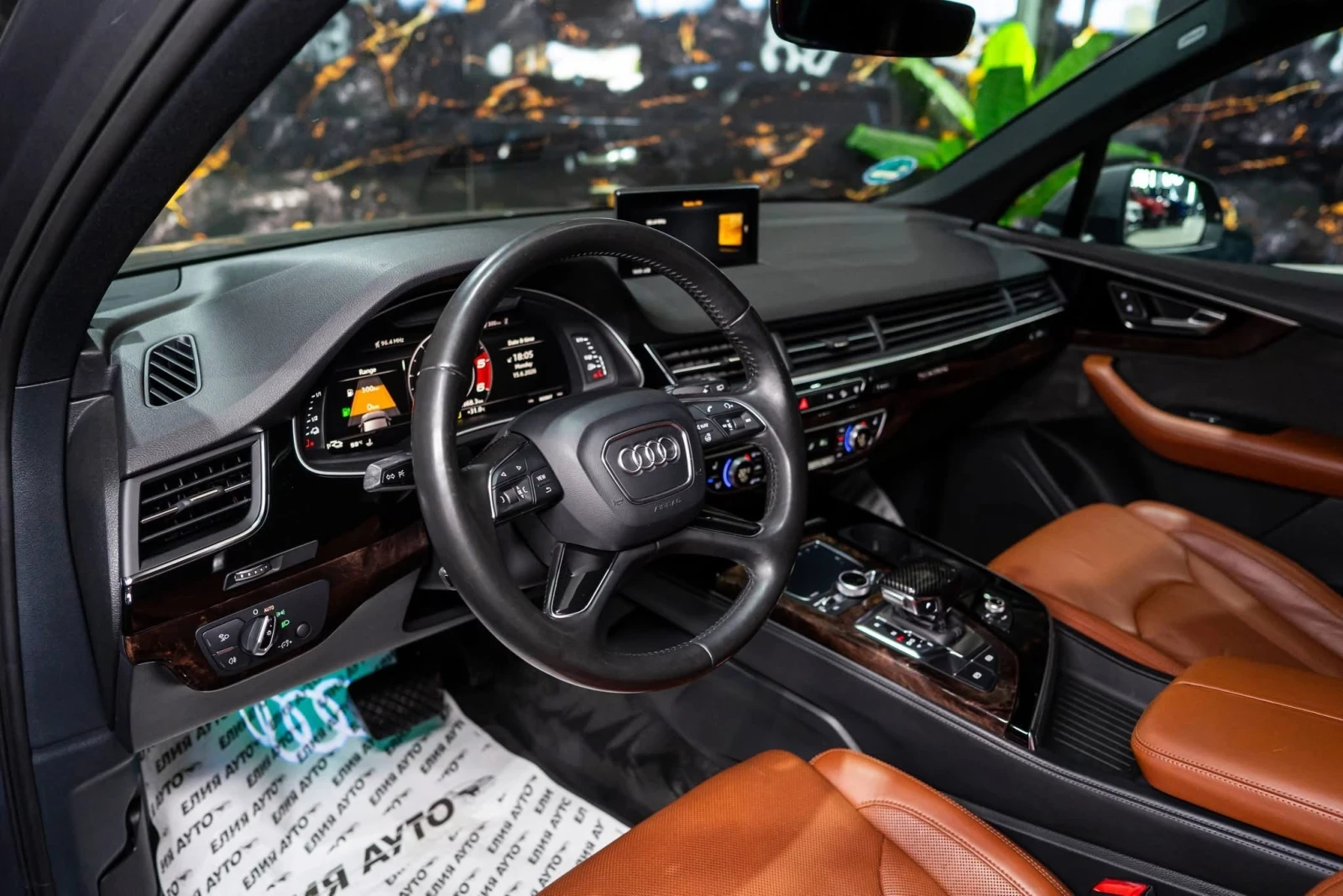 Audi Q7 3.0TDI QUATTRO E-TRON LED NAVI ЛИЗИНГ 100%, снимка 12 - Автомобили и джипове - 54937296