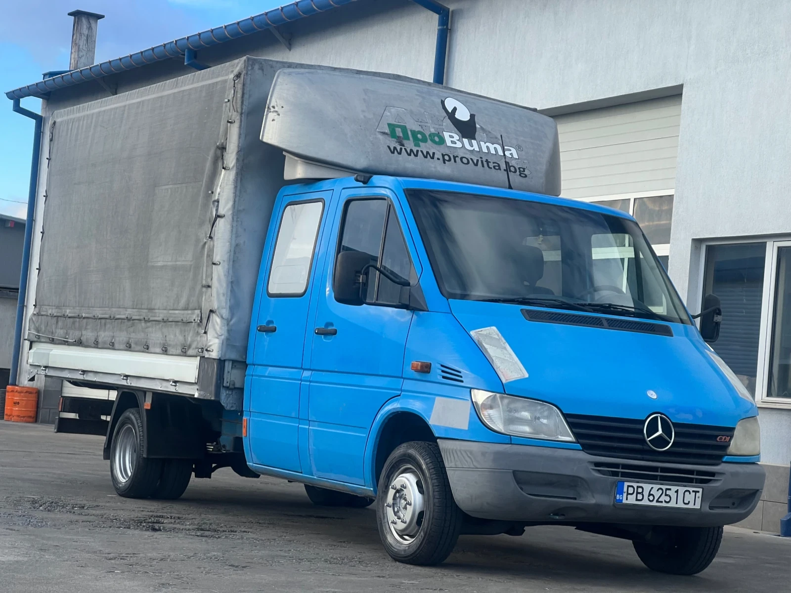 Mercedes-Benz Sprinter 413 / 7-места / 4.0м дължина / Двойна гума, снимка 1