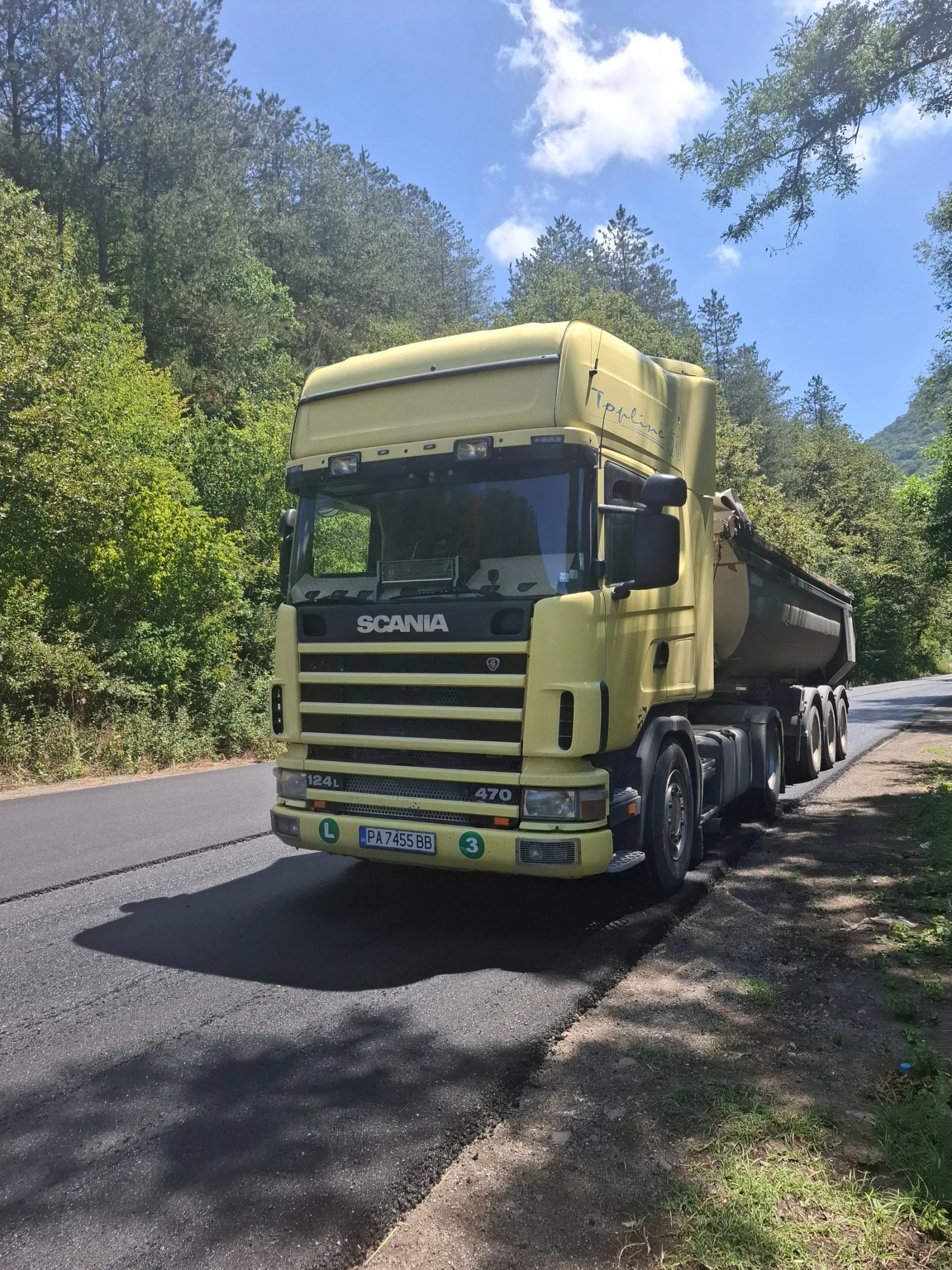 Scania 124 470 HPI + Гондола Zorzi