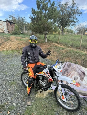 Zongshen Zs200gy-2 Ендуро 250cc Zongshen   НА 300 км   Като нов   Ста, снимка 7