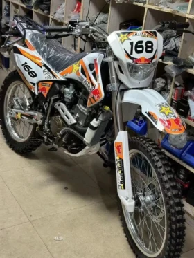 Zongshen Zs200gy-2 Ендуро 250cc Zongshen   НА 300 км   Като нов   Ста, снимка 2