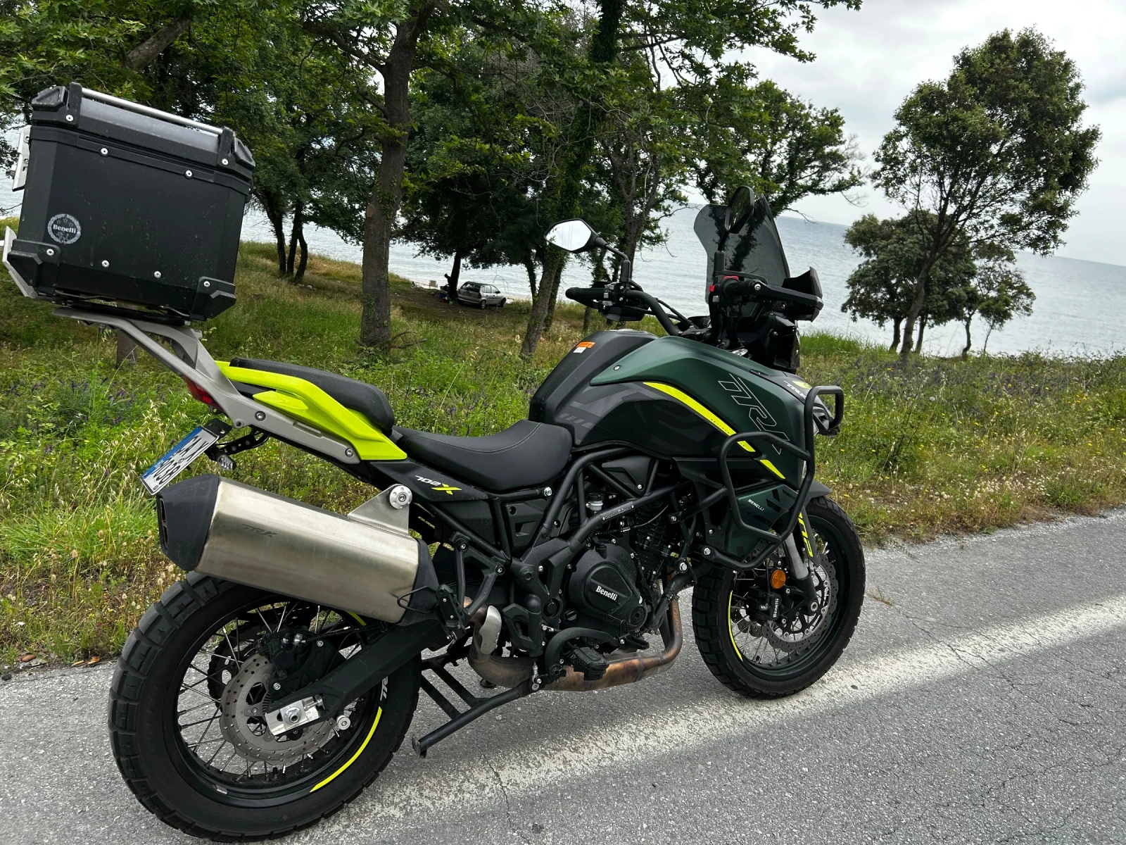 Benelli TRK 702X Гаранционен, снимка 8 - Мотоциклети и мототехника - 55089405