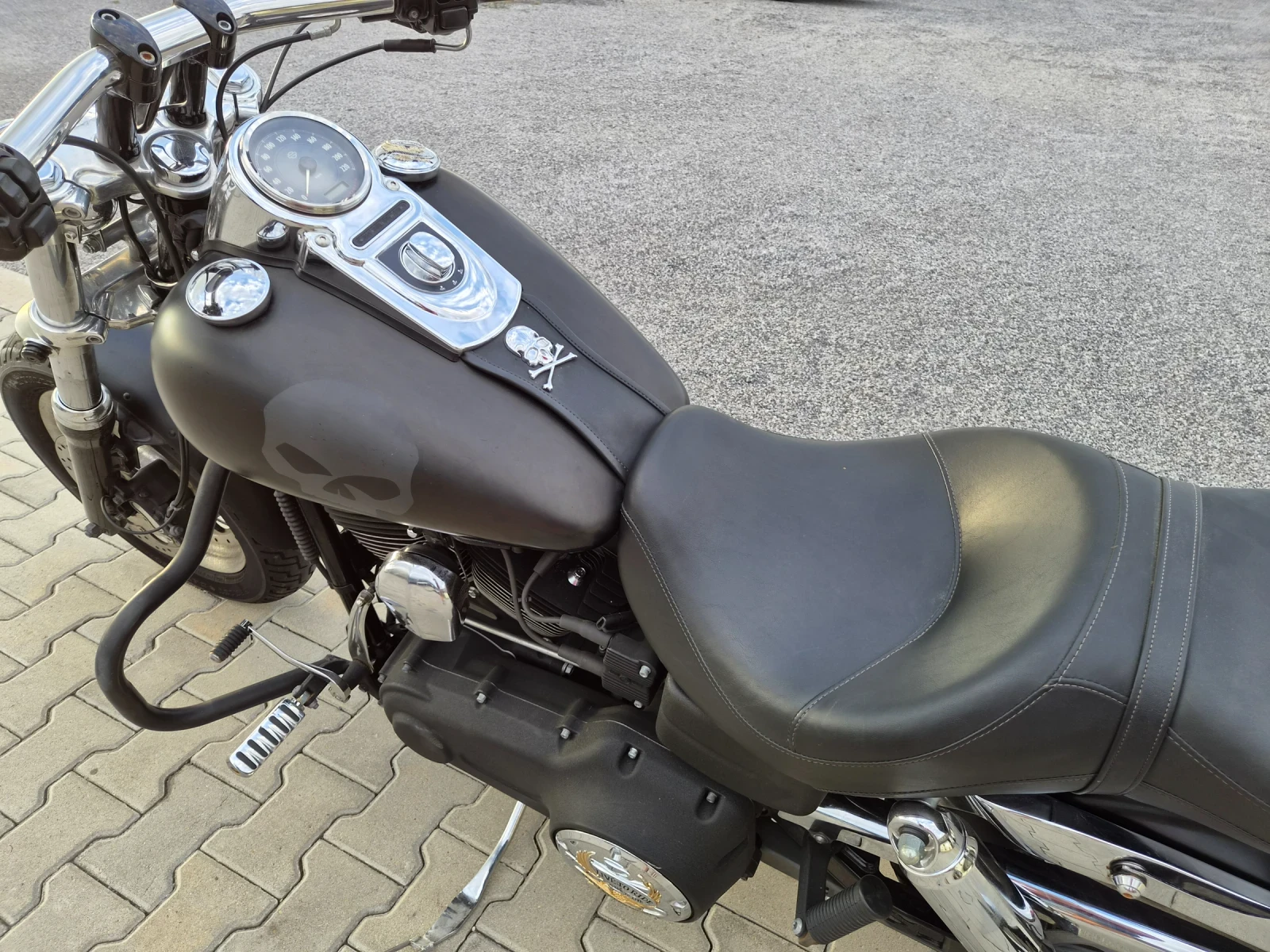 Harley-Davidson Dyna FXDF 103 FAT BOB 2013 година , снимка 8 - Мотоциклети и мототехника - 55446989