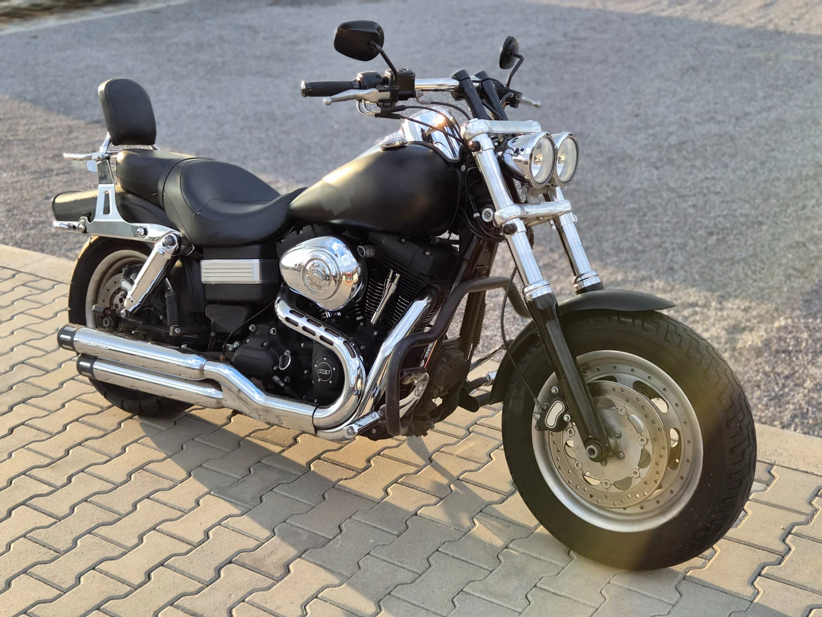 Harley-Davidson Dyna FXDF 103 FAT BOB 2013 година , снимка 4 - Мотоциклети и мототехника - 55446989