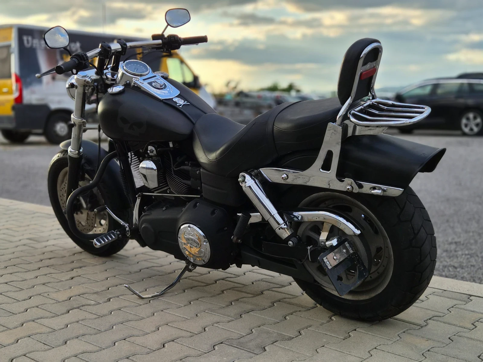 Harley-Davidson Dyna FXDF 103 FAT BOB 2013 година , снимка 5 - Мотоциклети и мототехника - 55446989