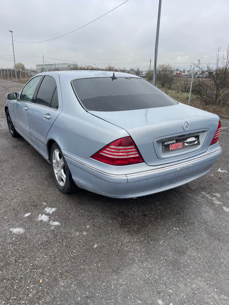 Mercedes-Benz S 350 W220, снимка 9 - Автомобили и джипове - 47962068