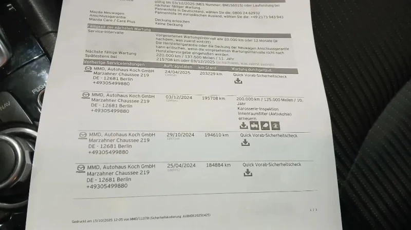 Mazda 3 Mazda 3 SKYACTIV-G 120 Automatik &#34;Sports-Line, снимка 12 - Автомобили и джипове - 52339320