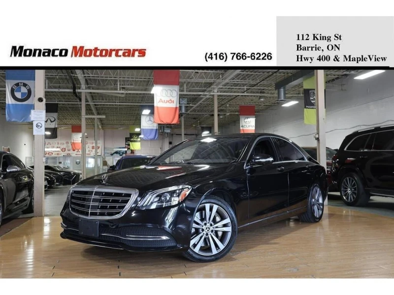 Mercedes-Benz S 560 2018 4MATIC DISTRONIC MASSAGE * CARFAX* 