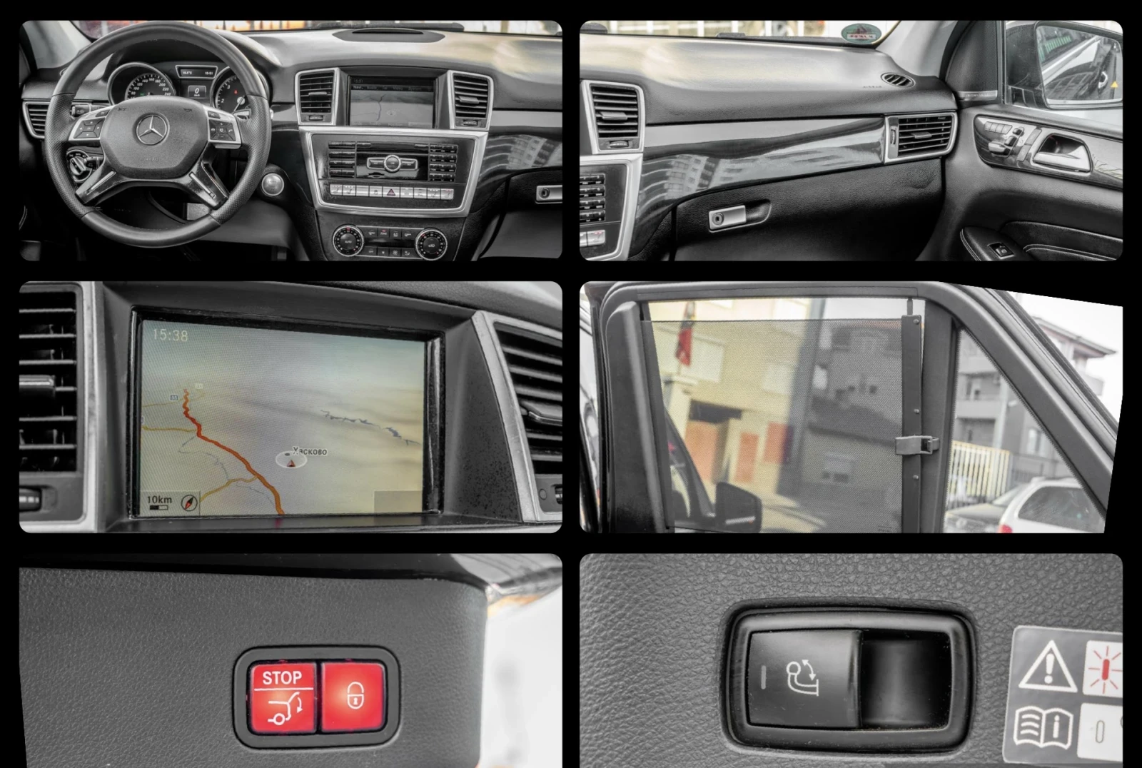 Mercedes-Benz ML 350 AMG-PANORAMA-3xTV-Keyless GO-DISTRONIC-ОБДУХ-FULL  - изображение 8