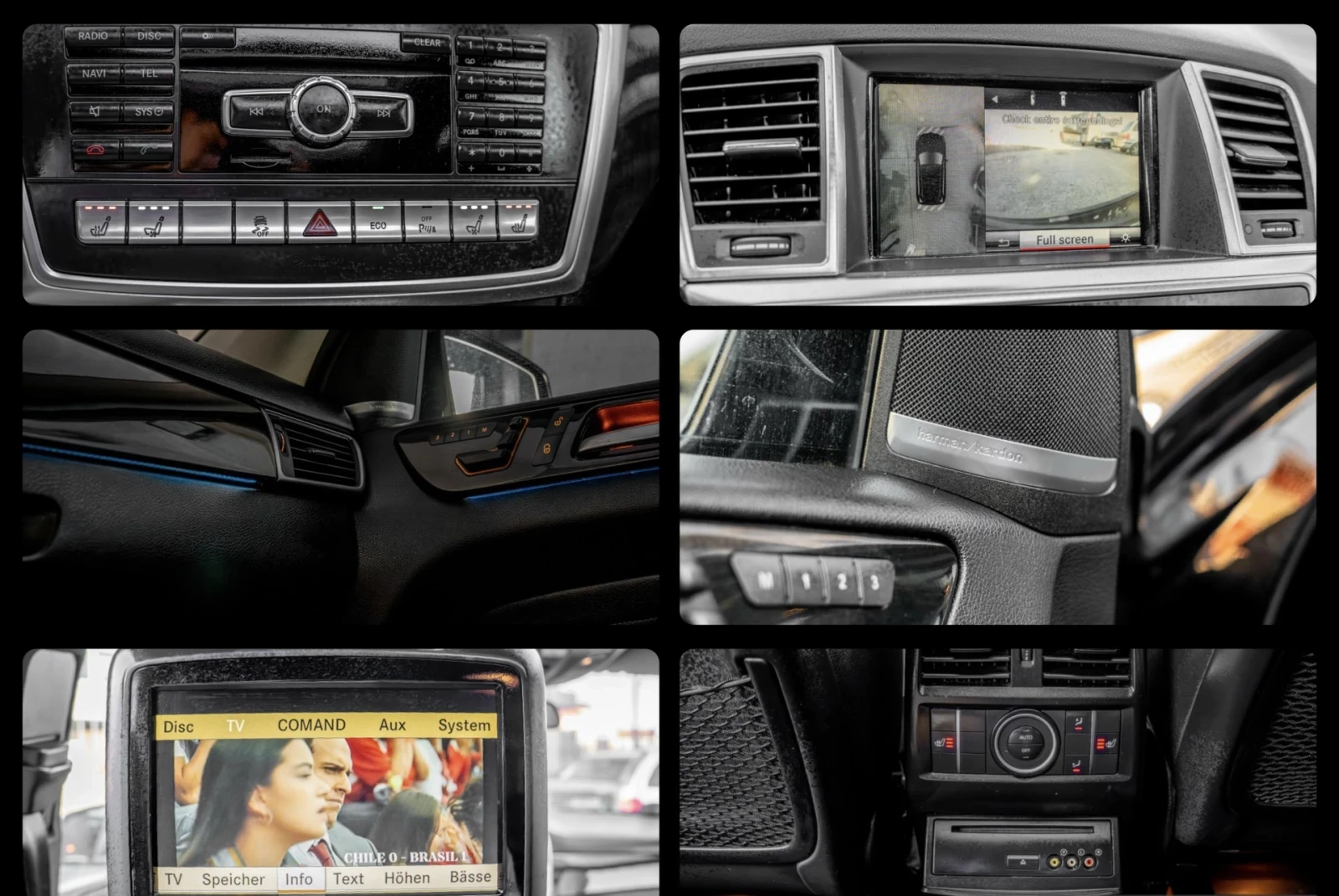 Mercedes-Benz ML 350 AMG-PANORAMA-3xTV-Keyless GO-DISTRONIC-ОБДУХ-FULL  - изображение 9