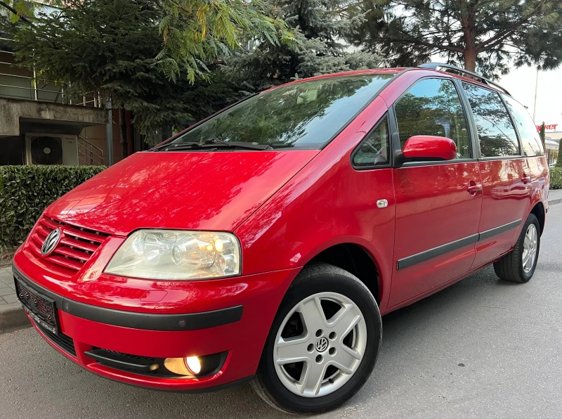 VW Sharan 1.9TDI LIMITED/6+ 1/XENON/NAVI/PODGREV/KOJA/UNIKAT, снимка 1 - Автомобили и джипове - 47766223