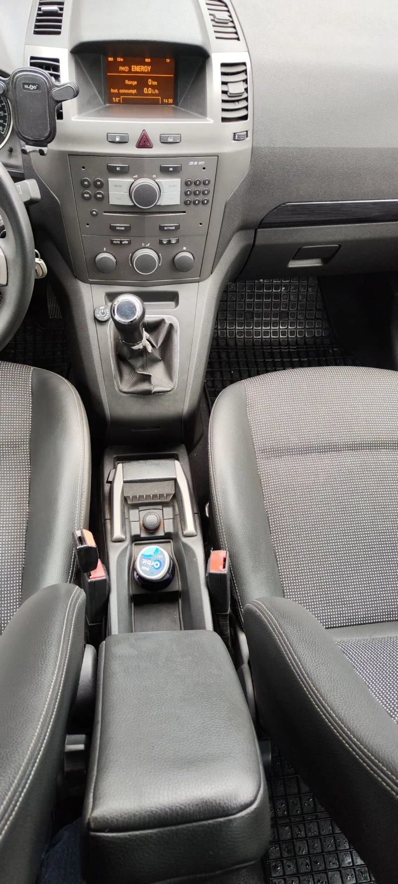 Opel Zafira 1.6 ФАБР МЕТАН С ГАЗ ОБСЛУЖЕНА, снимка 5 - Автомобили и джипове - 53239475