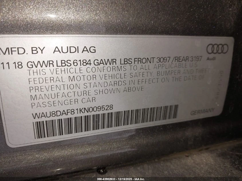 Audi A8 3l L 55 - изображение 9