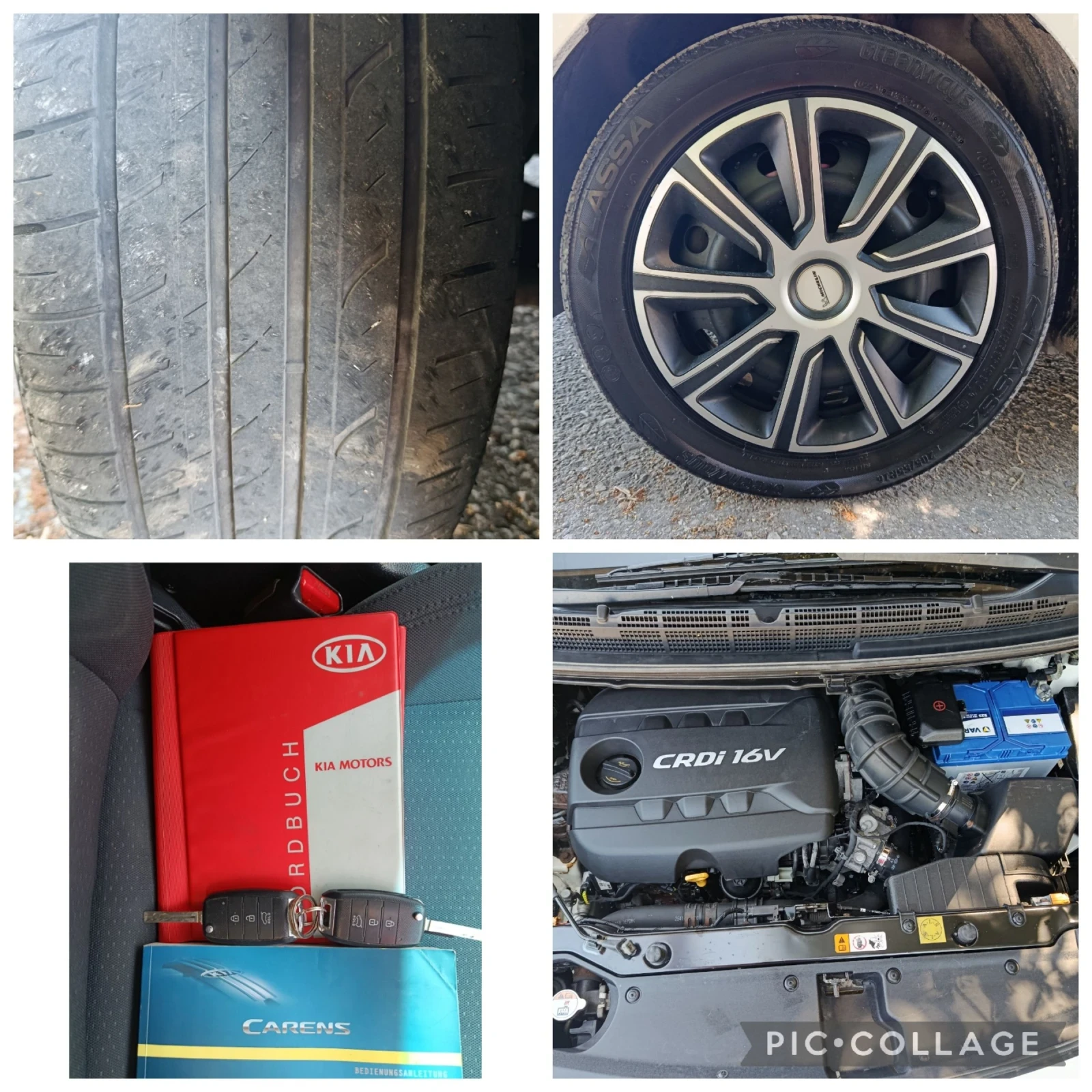 Kia Carens 1.7 дизел , снимка 16 - Автомобили и джипове - 55077036