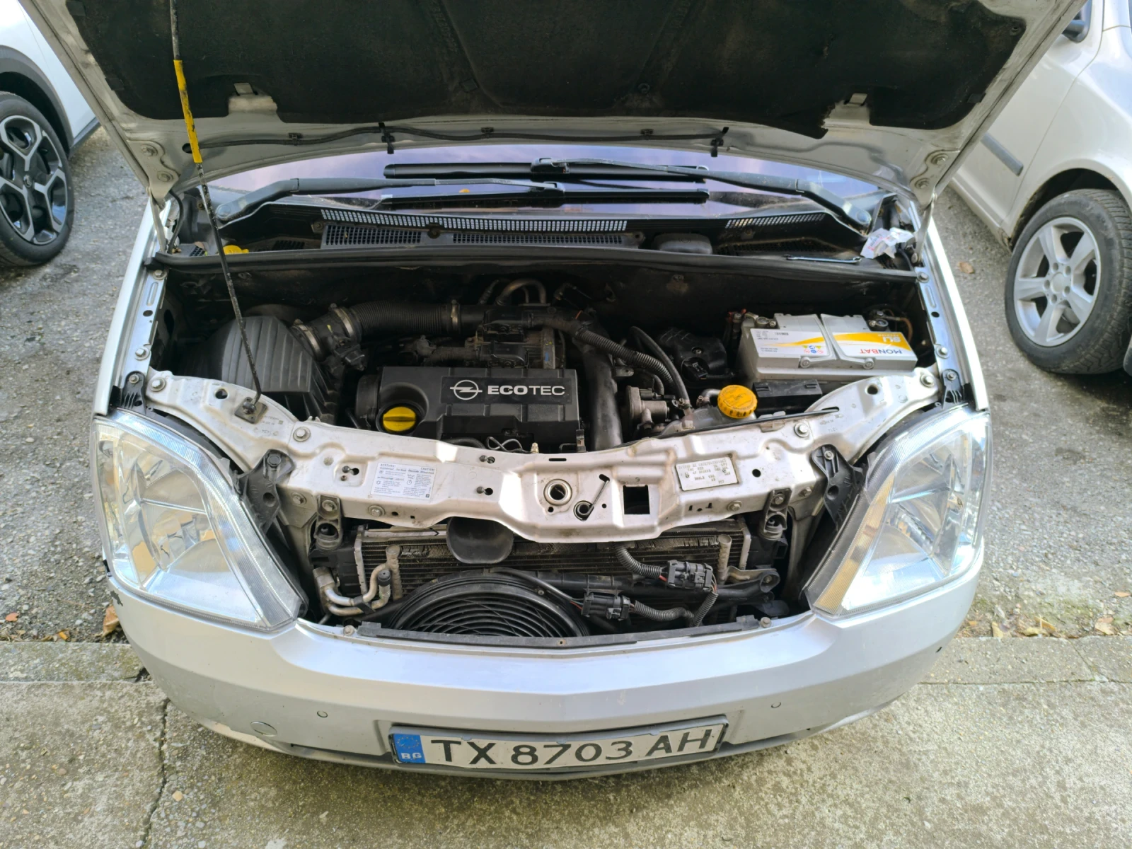 Opel Meriva 1.7 CDTI, снимка 10 - Автомобили и джипове - 56642773