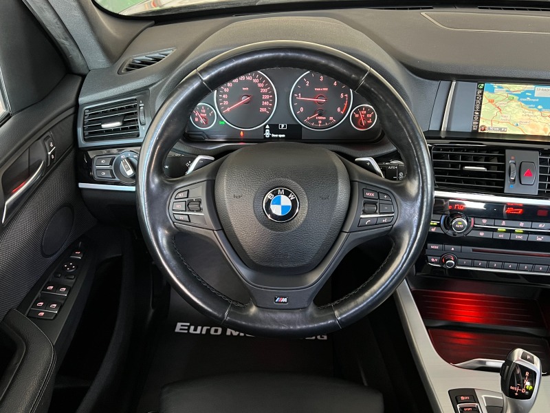 BMW X3 2.0d, X-Drive, M SPORT-FACE-FULL SERVICE-КАТО НОВ!, снимка 11 - Автомобили и джипове - 43004758