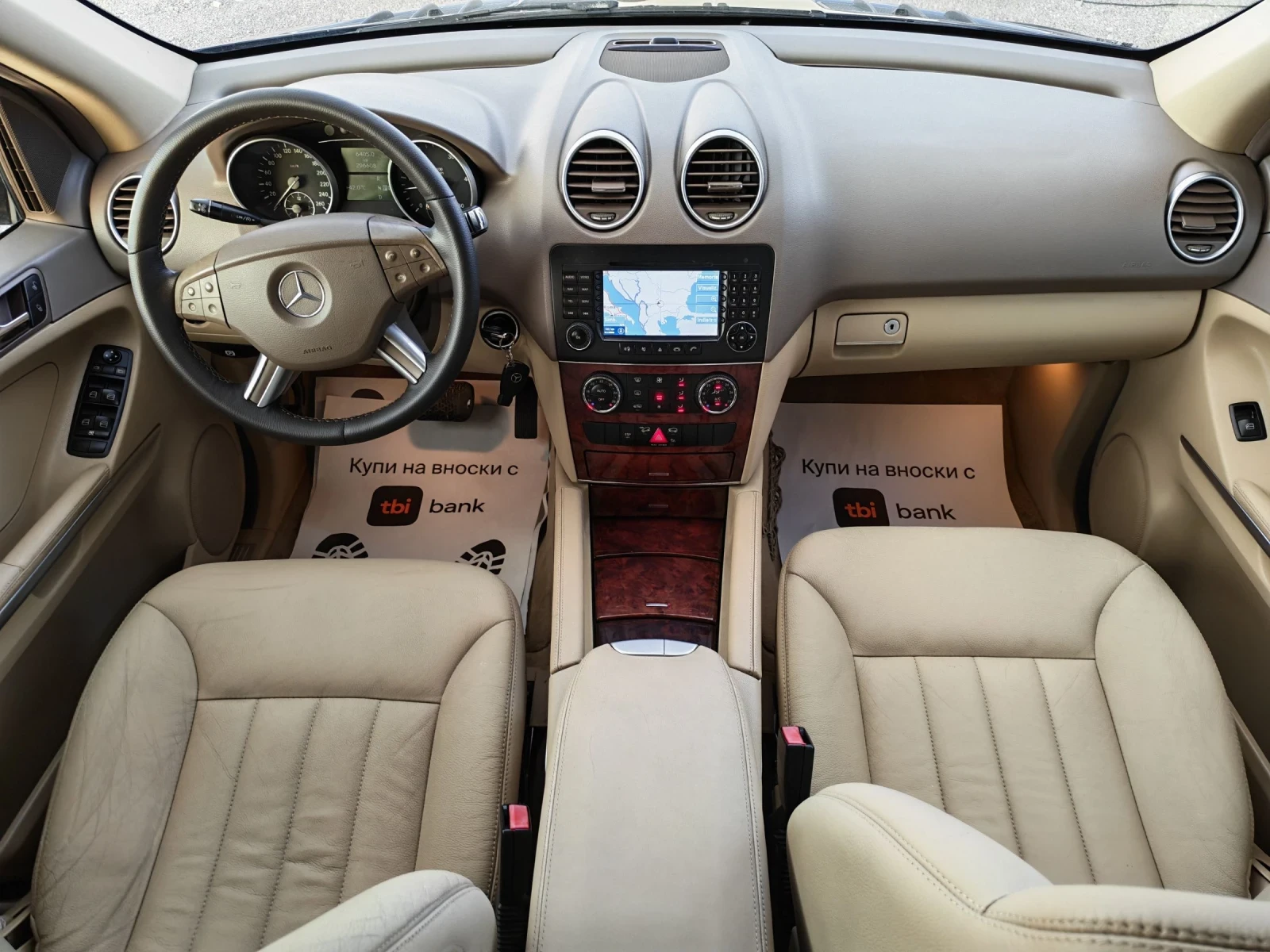 Mercedes-Benz ML 320 CDI 3.0d 224kc Navi , снимка 9 - Автомобили и джипове - 55093921