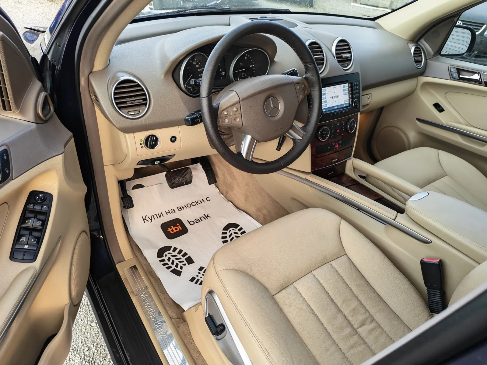 Mercedes-Benz ML 320 CDI 3.0d 224kc Navi , снимка 8 - Автомобили и джипове - 55093921