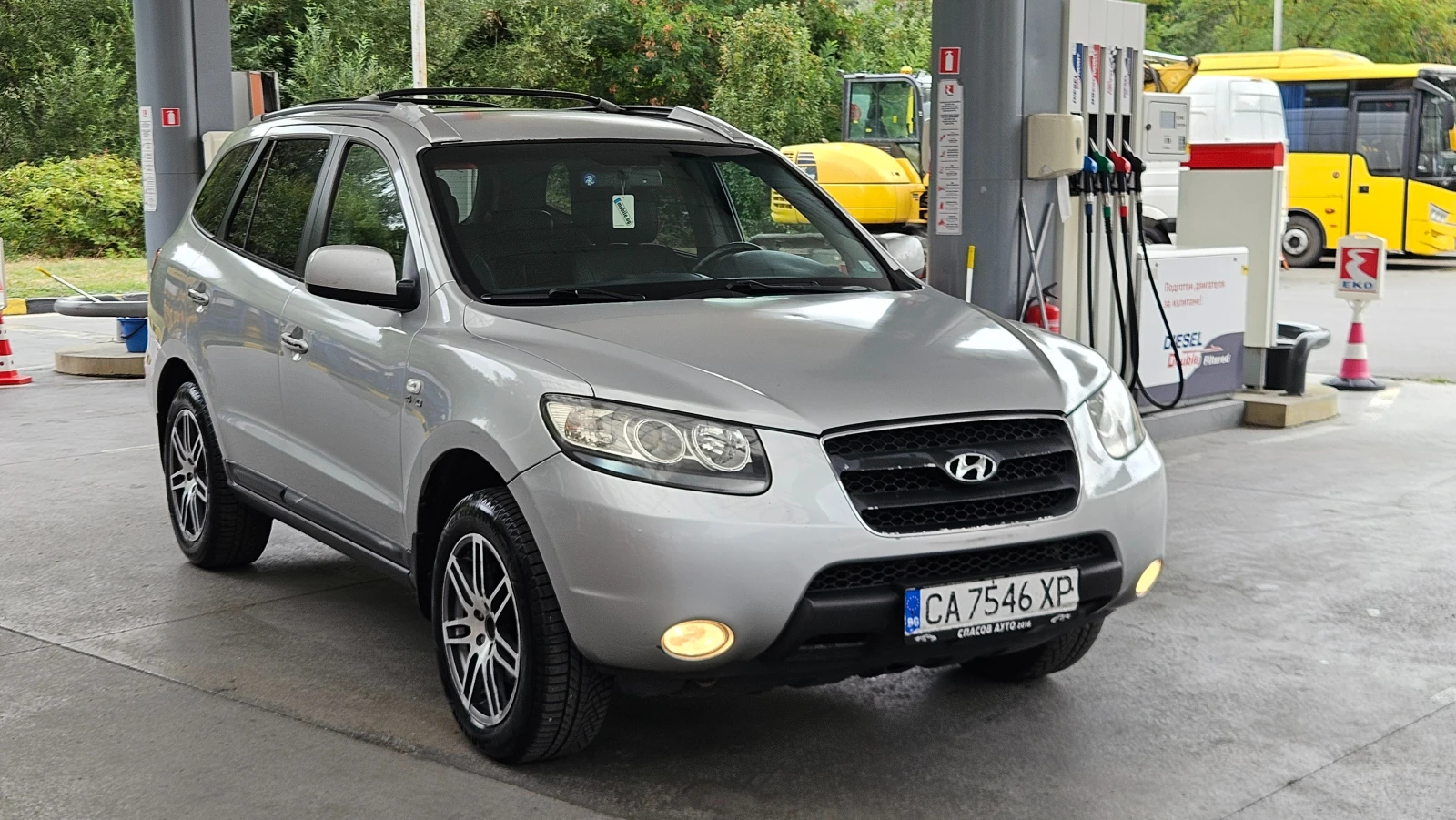 Hyundai Santa fe 2.7 GAZ/4WD/KOJA/KLIMATRONIK, снимка 8 - Автомобили и джипове - 56288440