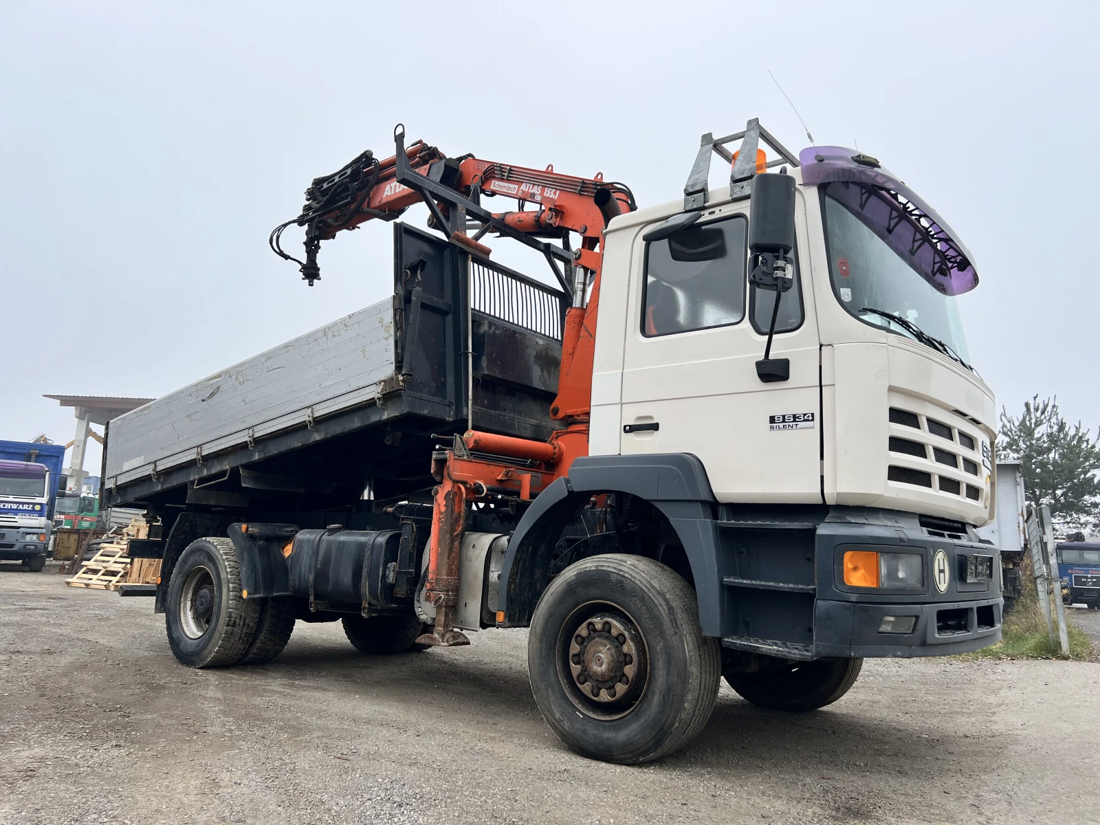 Man Tgl 4х4, Самосвал, Кран-Дистанционо, , Внос, ,  - изображение 2