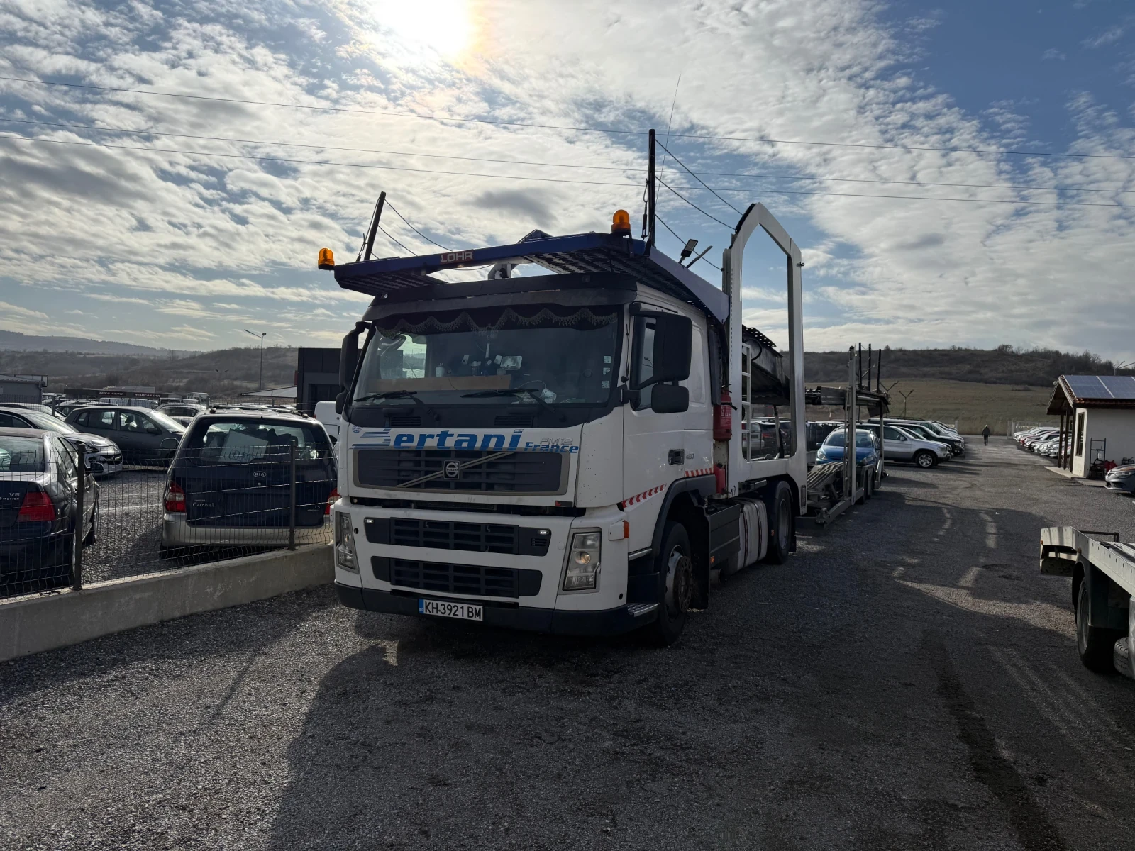 Volvo F12 Fm12 Avtovoz Lohr  - изображение 2