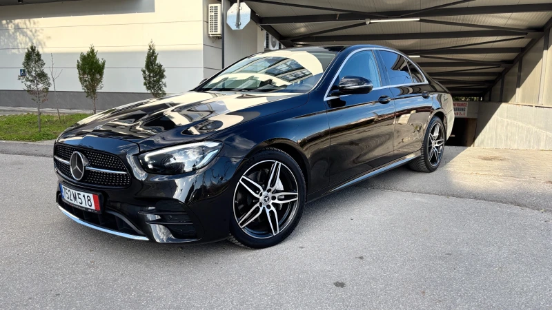 Mercedes-Benz E 220 * БАРТЕР* ЛИЗИНГ* 4matic* AMG* ОБСЛУЖЕНА* , снимка 2 - Автомобили и джипове - 52034626