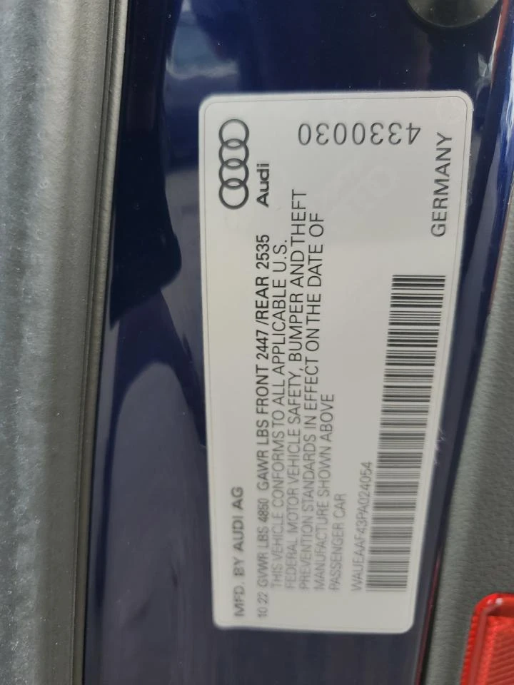 Audi A4 PREMIUM PLUS 45| СЕРВИЗНА ИСТОРИЯ, снимка 12 - Автомобили и джипове - 48490855