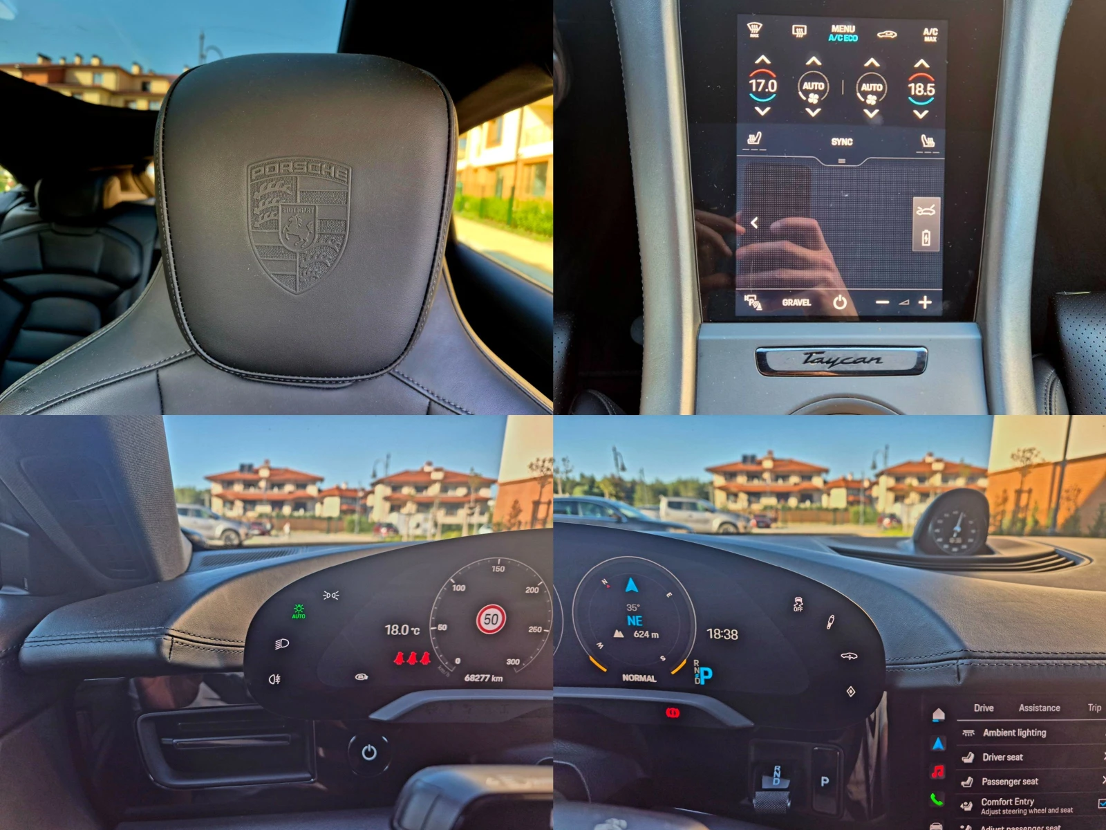 Porsche Taycan * 4 Cross Turismo* PANO* 360* BOSE* , снимка 16 - Автомобили и джипове - 54569520