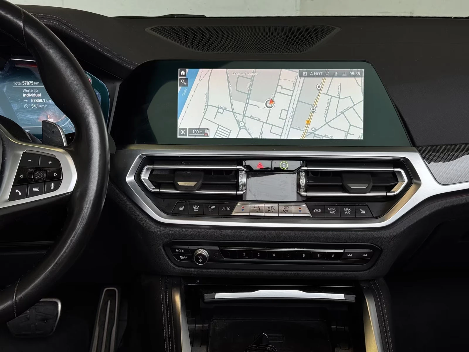BMW 440 d/xDRIVE/340HP/CABRIO/HUD/CAM/AMBI/KLESS/764z, снимка 8 - Автомобили и джипове - 55663671