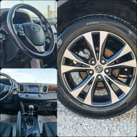 Toyota Rav4 2.0 ДИЗЕЛ 124 К.С. 4Х4! LOUNGE! КАТО НОВА!!!, снимка 14