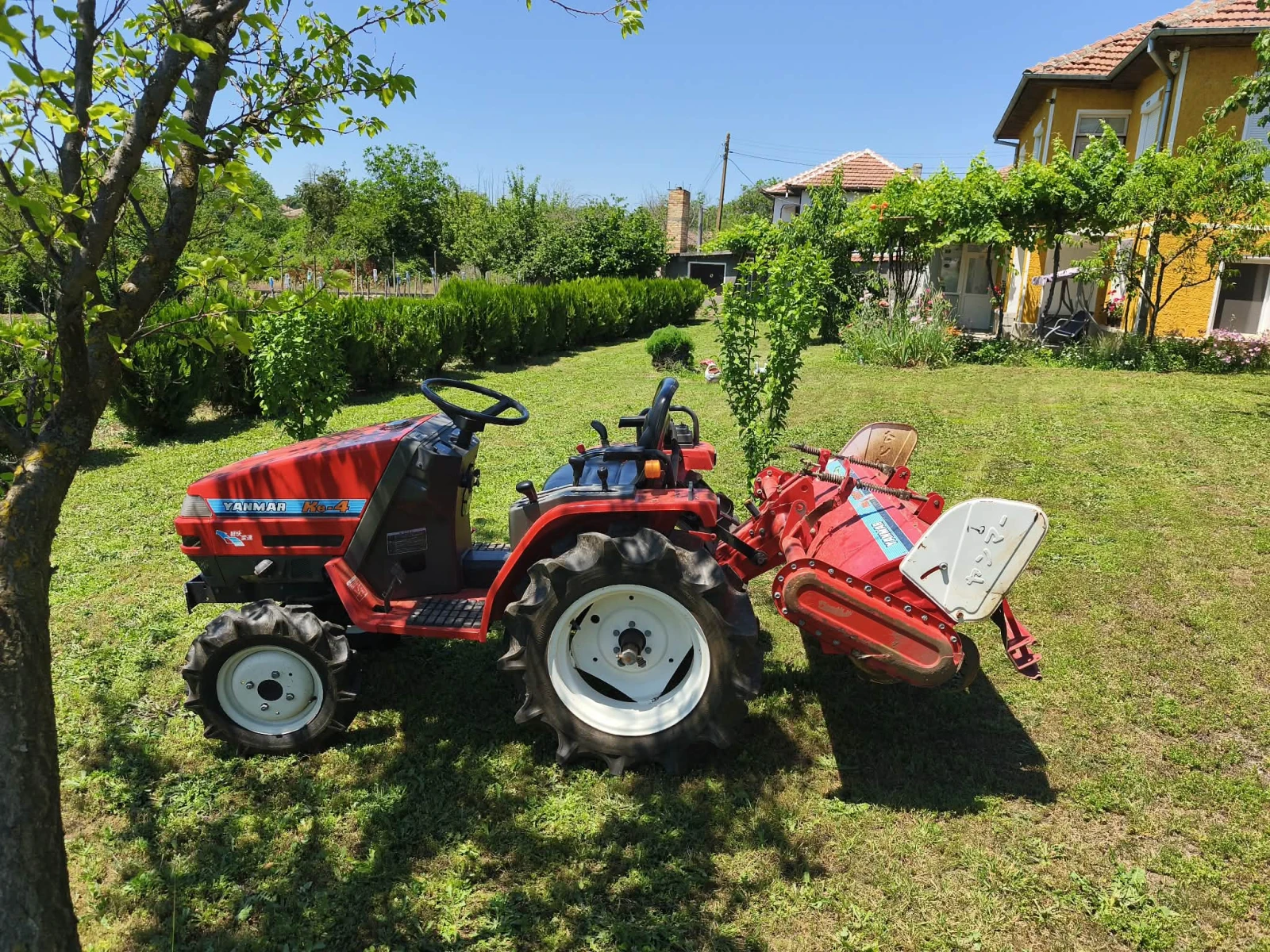 Трактор Yanmar KE-4, снимка 2 - Селскостопанска техника - 55430730