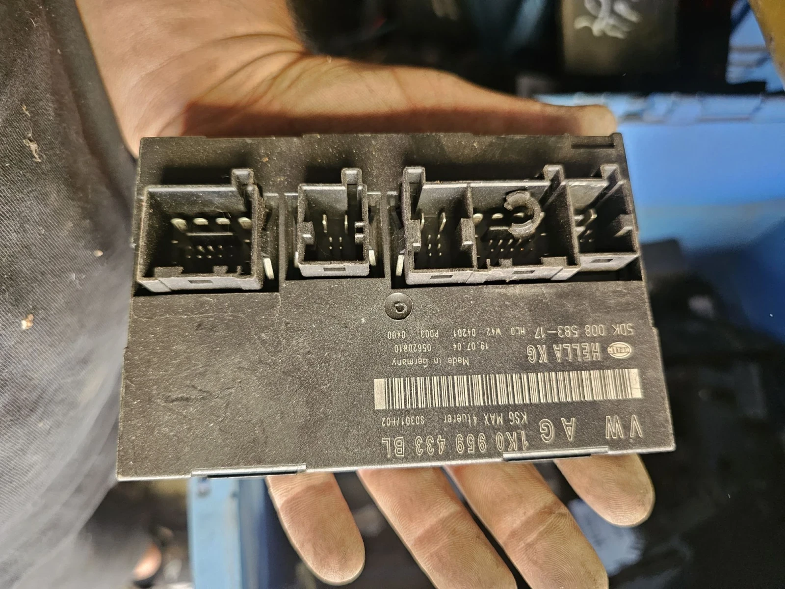 1K0959433BL  комфорт модул VAG vw audi seat skoda 