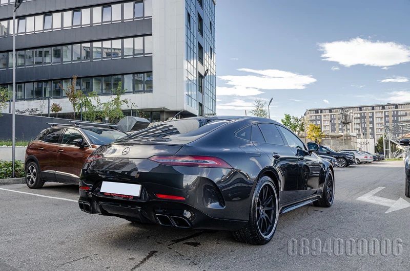 Mercedes-Benz AMG GT 63S 4M FACELIFT CERAMIC CARBON 3xDESIGNO EXCLUSIVE, снимка 9 - Автомобили и джипове - 47539323