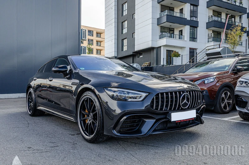 Mercedes-Benz AMG GT 63S 4M FACELIFT CERAMIC CARBON 3xDESIGNO EXCLUSIVE, снимка 1 - Автомобили и джипове - 47539323