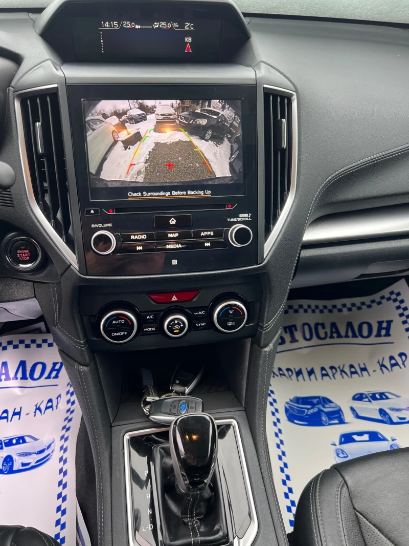 Subaru Impreza 1.6I-ЕВРО 6С-ГАЗ-БЕНЗИН-НАВИГАЦИЯ-4Х4-КАМЕРА, снимка 13 - Автомобили и джипове - 48419222