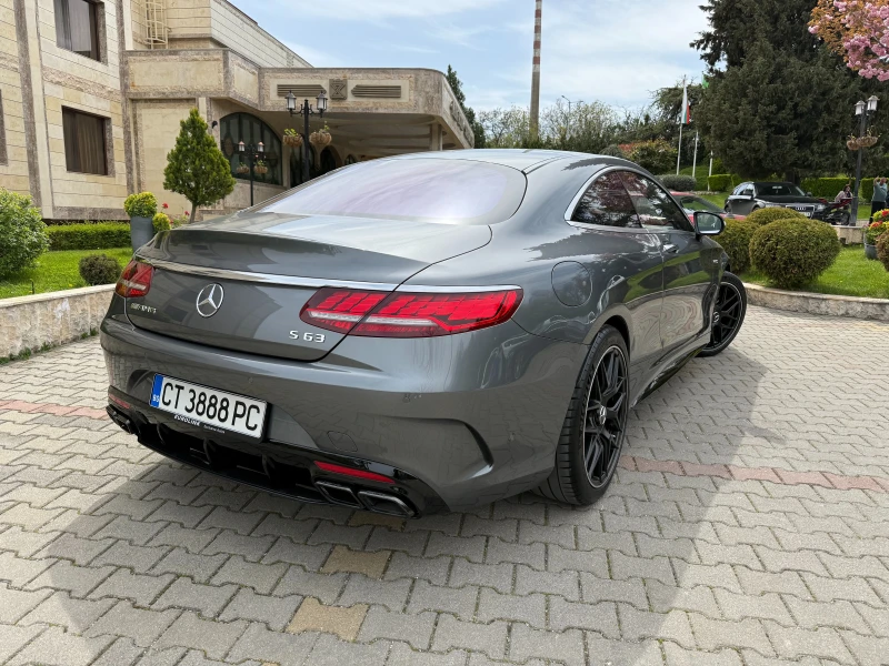 Mercedes-Benz S 63 AMG Coupe* Burmester High End 4D* Carbon* Pano, снимка 4 - Автомобили и джипове - 52588208