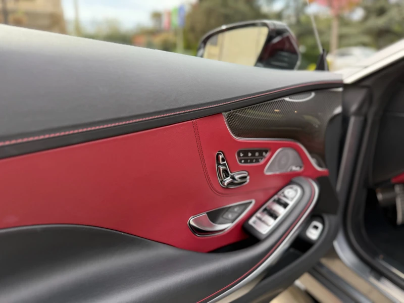 Mercedes-Benz S 63 AMG Coupe* Burmester High End 4D* Carbon* Pano, снимка 7 - Автомобили и джипове - 52588208