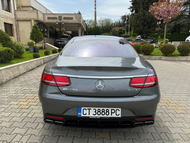 Mercedes-Benz S 63 AMG Coupe* Burmester High End 4D* Carbon* Pano, снимка 5 - Автомобили и джипове - 52588208