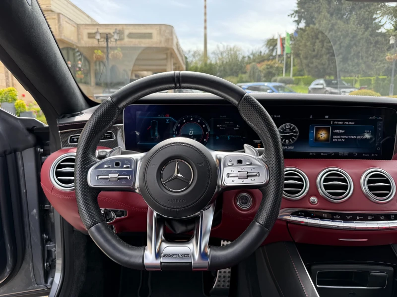 Mercedes-Benz S 63 AMG Coupe* Burmester High End 4D* Carbon* Pano, снимка 9 - Автомобили и джипове - 52588208