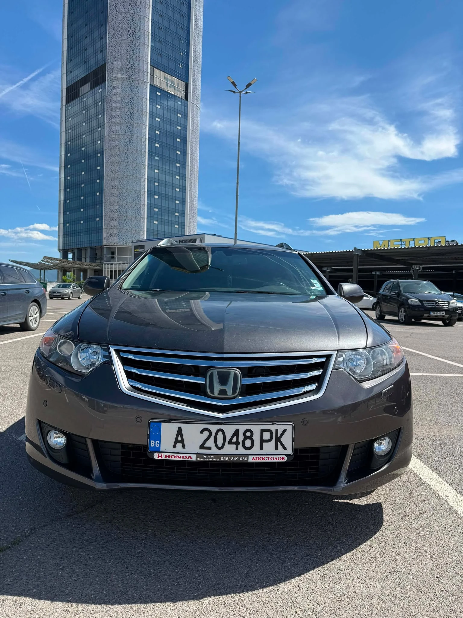 Honda Accord Tourer, снимка 8 - Автомобили и джипове - 54721171
