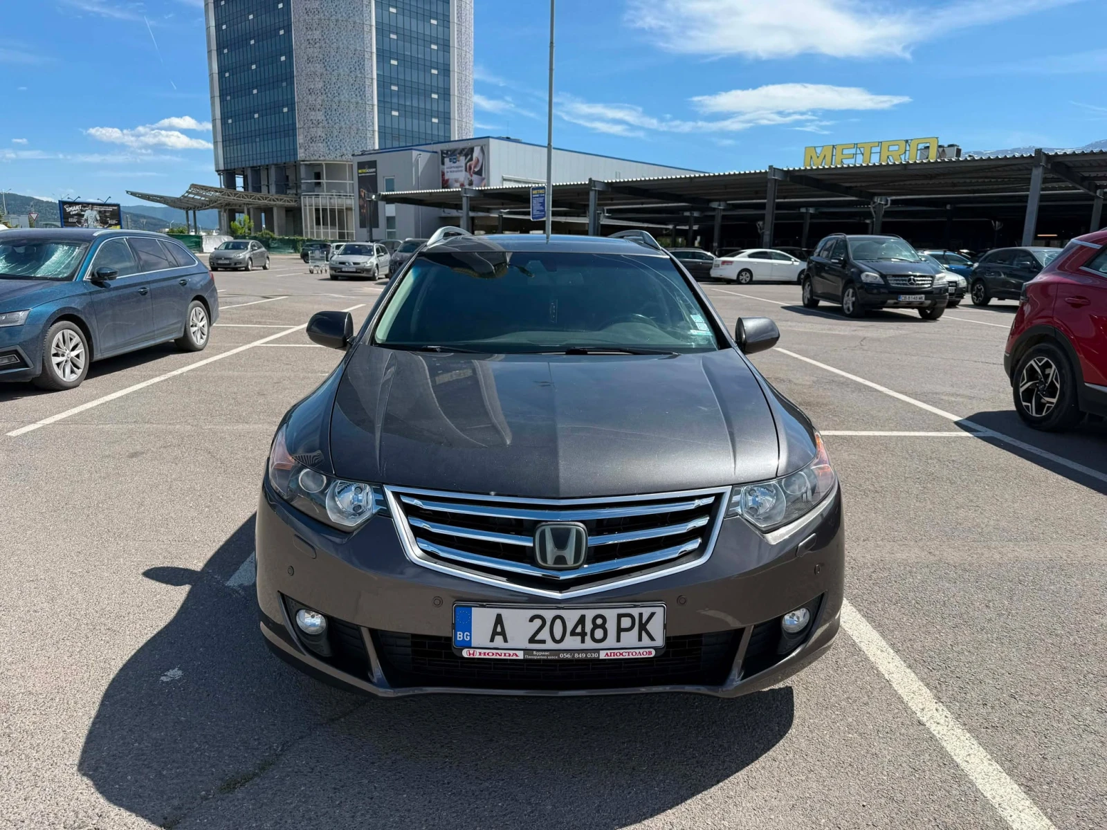 Honda Accord Tourer, снимка 10 - Автомобили и джипове - 54721171