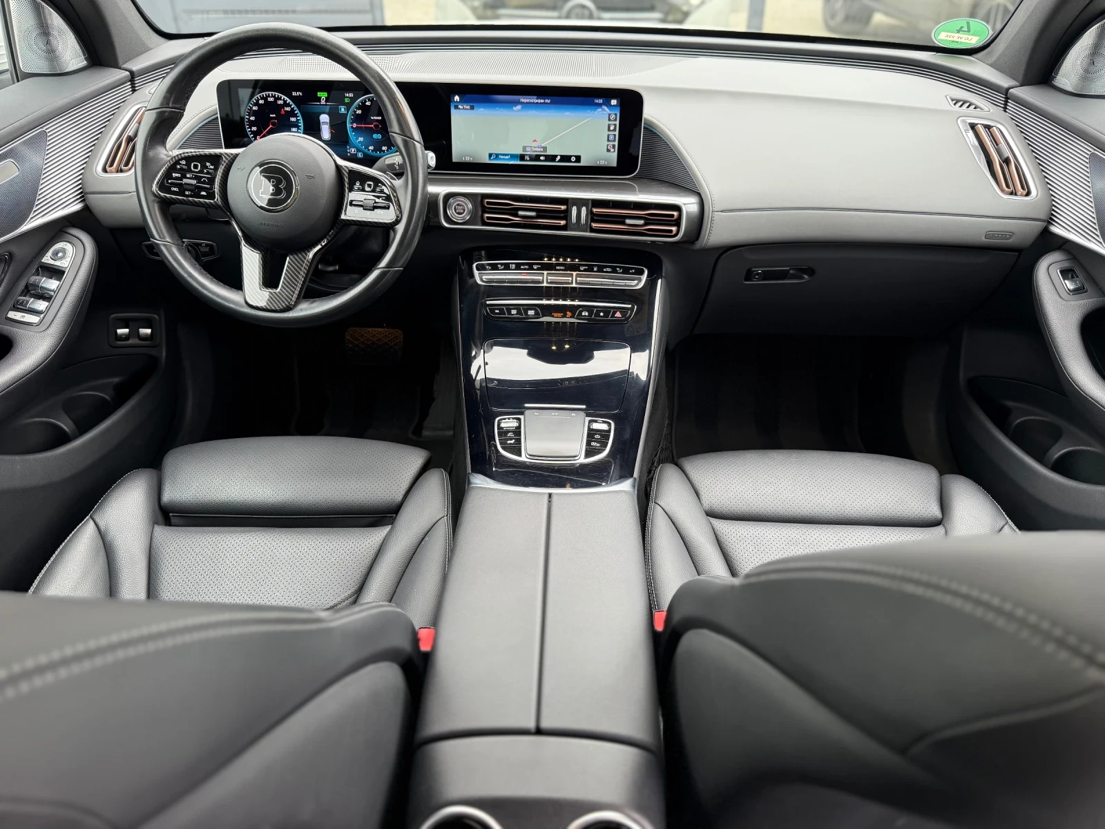 Mercedes-Benz EQC 400/4matic* Burmester* Head-up*  | Mobile.bg   12