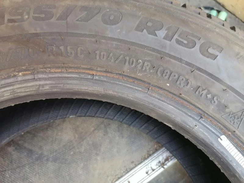 Гуми Зимни 195/70R15, снимка 6 - Гуми и джанти - 29589624