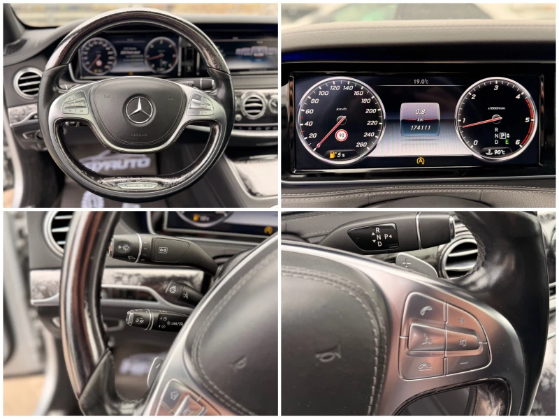 Mercedes-Benz S 350 BLUETEC= 4MATIC= 63 AMG= DISTRONIC= KEYLESS= SOFT , снимка 15 - Автомобили и джипове - 52496442