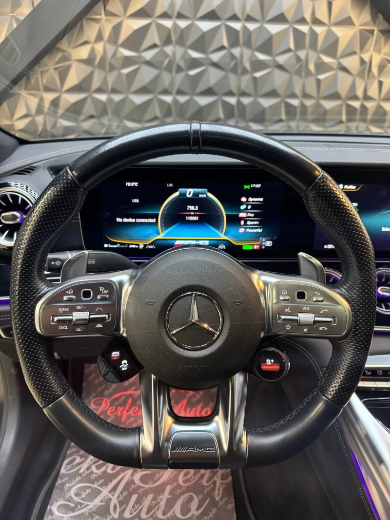 Mercedes-Benz GT 43 AMG 4 MATIC+ * Шибедах * BURMESTER * , снимка 12 - Автомобили и джипове - 52939020