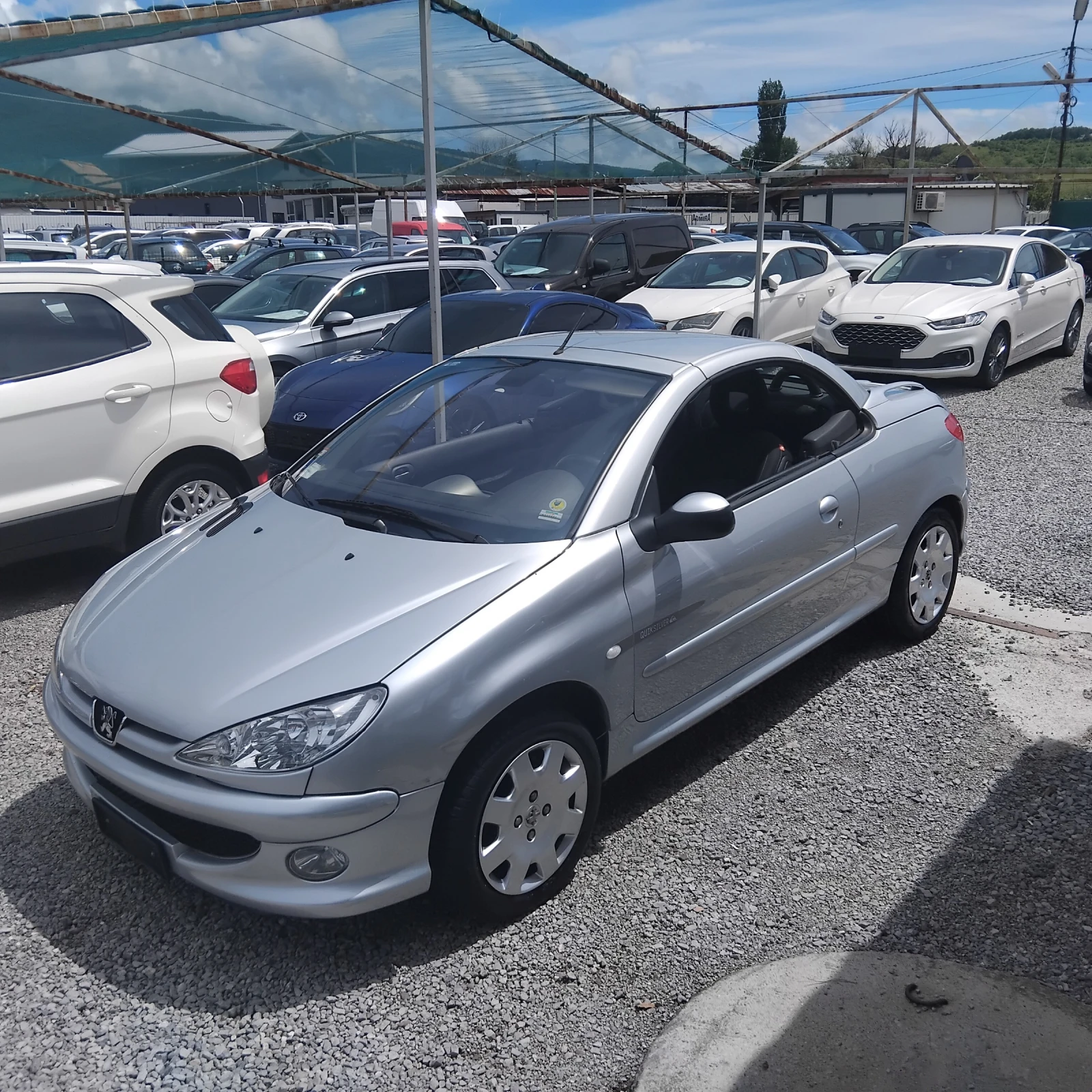 Peugeot 206 CC КАБРИО 1.6 54000КМ, снимка 14 - Автомобили и джипове - 54777877