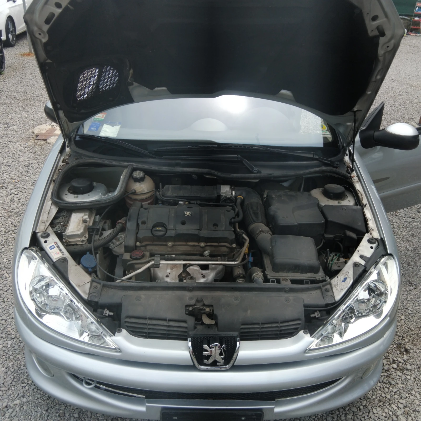 Peugeot 206 CC КАБРИО 1.6 54000КМ, снимка 12 - Автомобили и джипове - 54777877