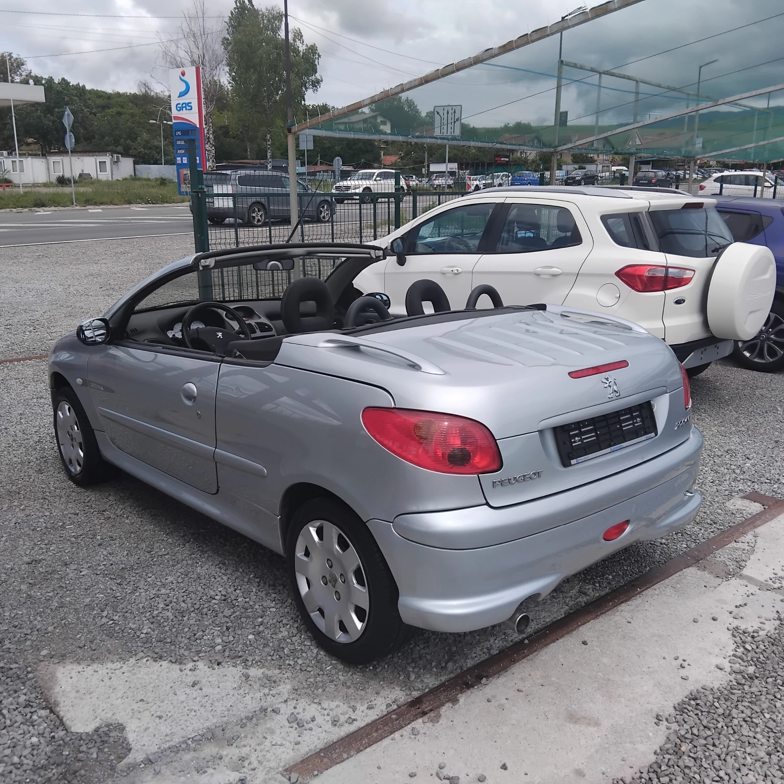 Peugeot 206 CC КАБРИО 1.6 54000КМ, снимка 4 - Автомобили и джипове - 54777877