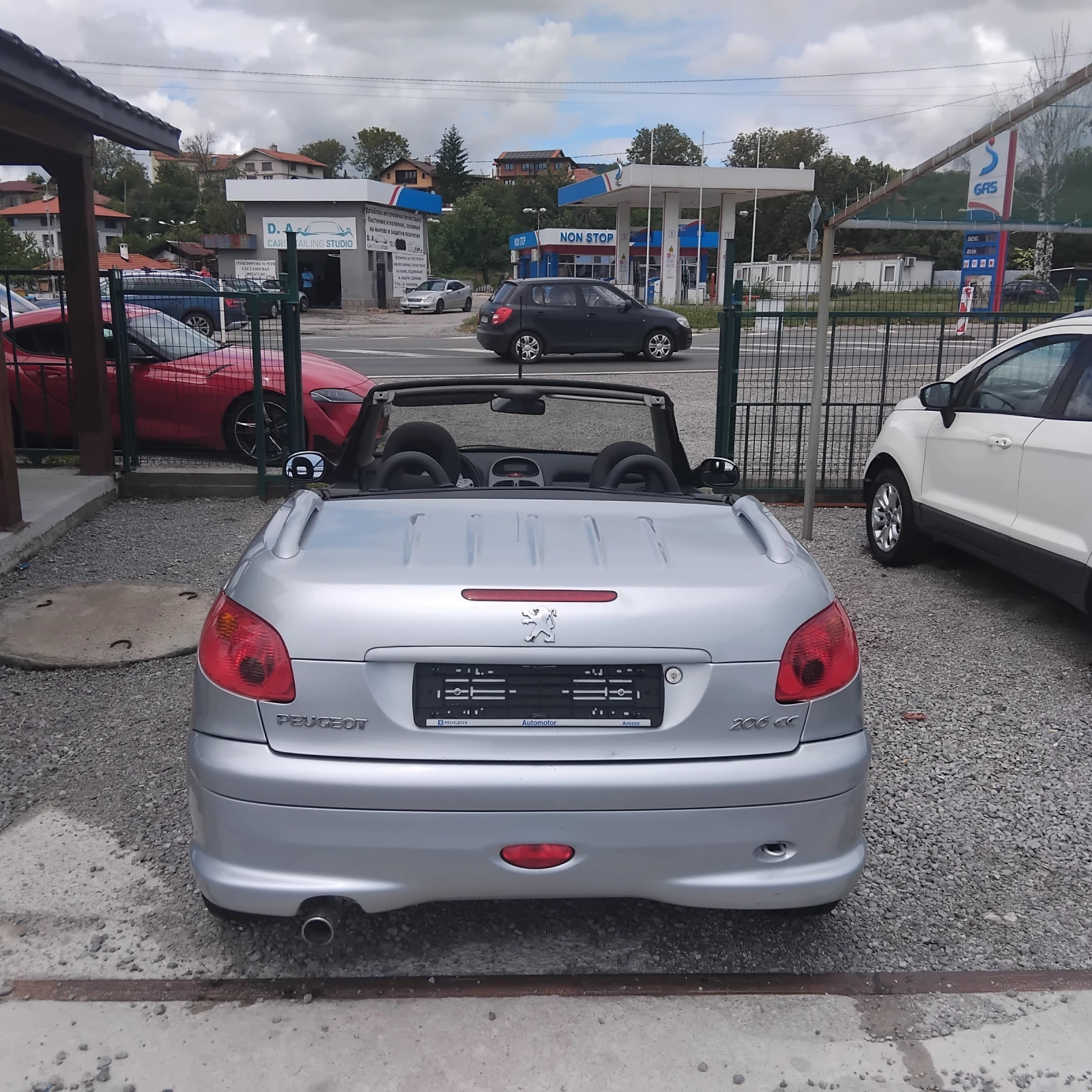 Peugeot 206 CC КАБРИО 1.6 54000КМ, снимка 5 - Автомобили и джипове - 54777877
