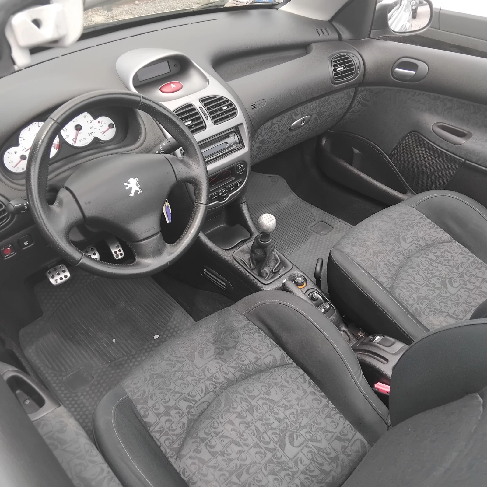 Peugeot 206 CC КАБРИО 1.6 54000КМ, снимка 8 - Автомобили и джипове - 54777877